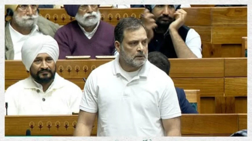 संसद में सियासी रार: राहुल गांधी दूसरे दिन भी 'चीन राग' अलापते रहे, विपक्ष के हंगामे पर स्पीकर ने दिखाई सख्ती