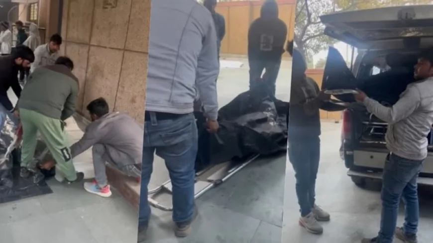 नोएडा पोस्टमार्टम हाउस में कथित वसूली का मामला, शव कवर करने के लिए पैसे मांगने का वीडियो वायरल