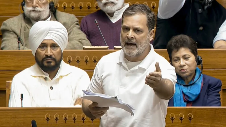 लोकसभा में राहुल गांधी के बयान पर हंगामा, सत्ता पक्ष ने कहा—नियमों के तहत सुनने को तैयार