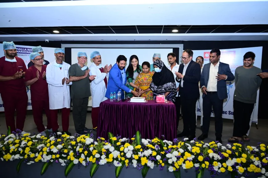 Malla Reddy Narayana Multispeciality Hospital Achieves  a National Milestone of 50 + Robotic Intra-Cardiac Surgeries