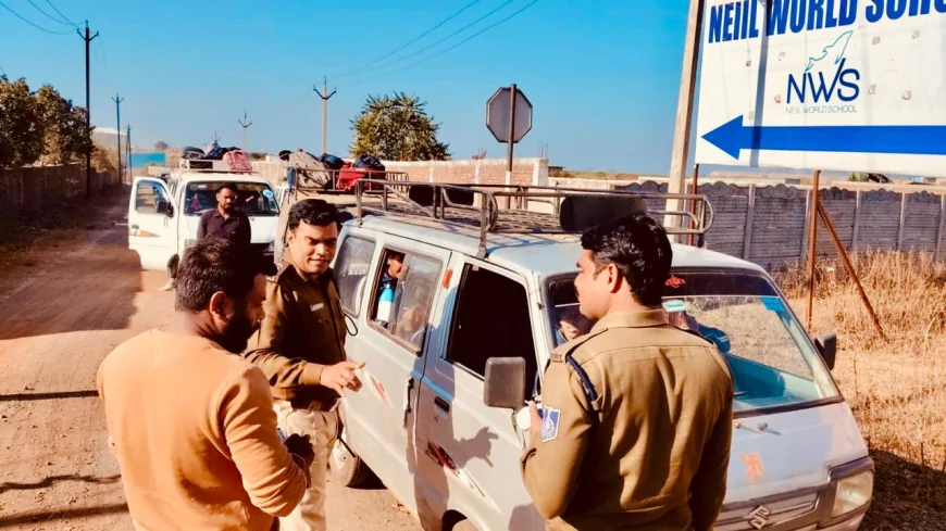 पुलिस अधीक्षक के सशक्त एवं संवेदनशील नेतृत्व में सड़क सुरक्षा माह के अंतर्गत गुना पुलिस की सख्त कार्यवाही