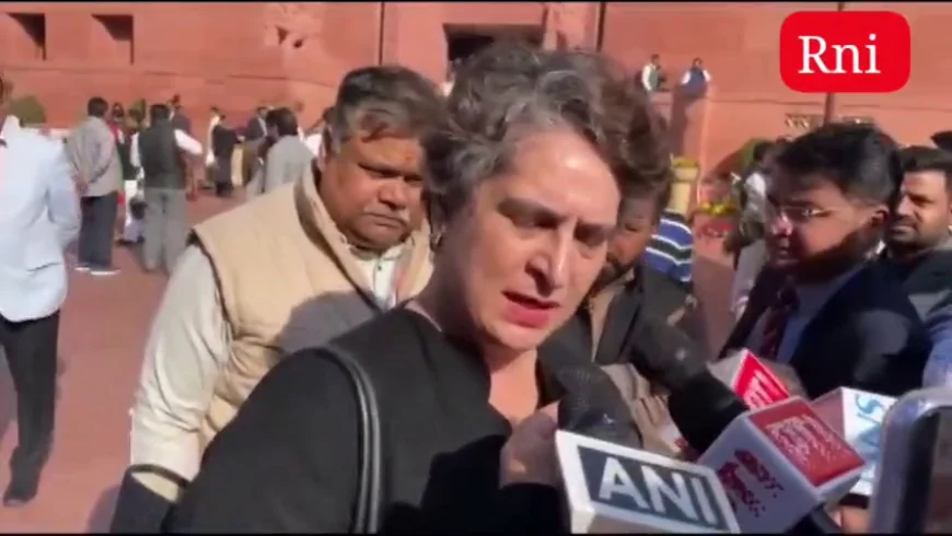 संसद में गतिरोध पर प्रियंका गांधी का तीखा हमला, बोलीं—सरकार चर्चा से बच रही है