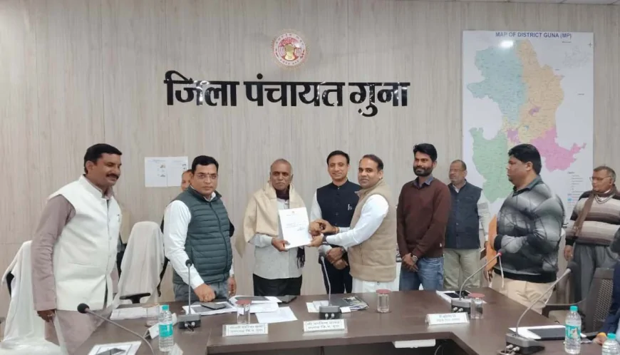 जिला पंचायत गुना की सामान्य सभा की समीक्षा बैठक संपन्न