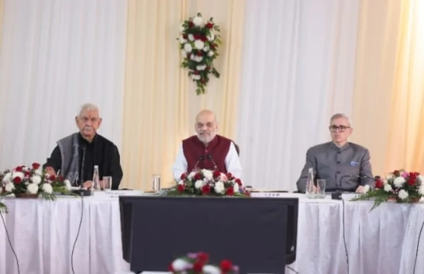 केंद्र सरकार जम्मू-कश्मीर के समग्र विकास के लिए कटिबद्ध: अमित शाह