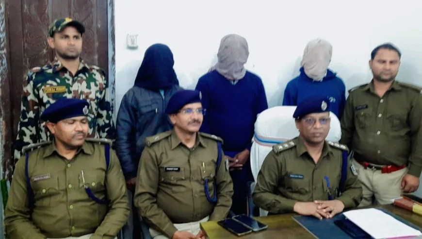 नवादा पुलिस ने युवक के मर्डर केस का किया खुलासा, 3 आरोपी अरेस्ट