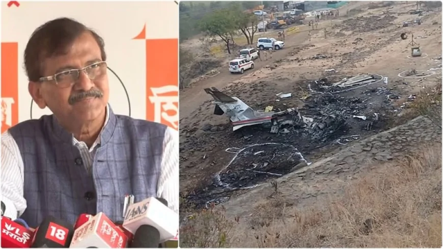 कॉकपिट वॉयस रिकॉर्डर से डेटा निकालने में जुटा एएआईबी, संजय राउत का सवाल—क्या ब्लैक बॉक्स जल जाना सामान्य है?