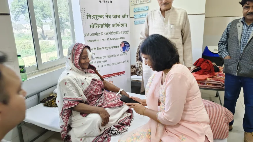डॉ. श्रॉफ आई केयर इंस्टीट्यूट में उमंग केयर फाउंडेशन के आर्थिक सहयोग से हुए जरूरतमंदों के निःशुल्क मोतियाबिंद ऑपरेशन