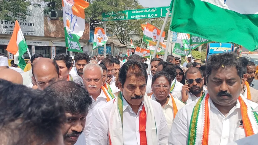 வரும் தேர்தலில் புதுச்சேரியில் காங் கூட்டணி மகத்தான வெற்றி பெறும் என்று காங்கிரஸ் கட்சியின் தேசிய பொது செயலாளர் கே.சி.வேணுகோபால் தெரிவித்துள்ளார்