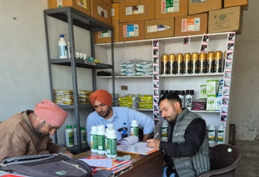 फाजिल्का में खाद-बीज व पेस्टीसाइड दुकानों का सघन निरीक्षण, क्वालिटी कंट्रोल और सैंपल जांच तेज