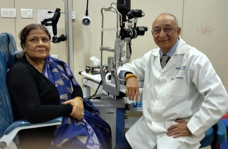 Social worker Neelam Jha undergoes successful eye surgery