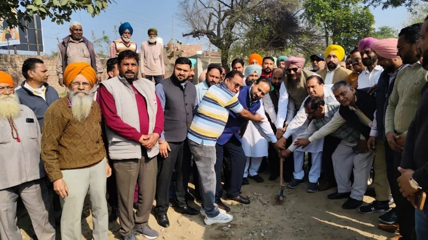 धूरी में 10.76 करोड़ की सर्विस रोड परियोजना शुरू, 14 किमी सड़क से ट्रैफिक जाम से मिलेगी राहत – राजवंत सिंह घुल्ली