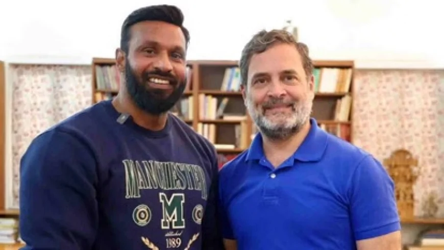 राहुल गांधी ने मोहम्मद दीपक को बताया सच्चा देशभक्त, बोले—नफरत के खिलाफ खड़े होकर पेश की नई मिसाल