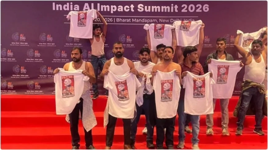 एआई समिट मामला: गिरफ्तारी के खिलाफ आईवाईसी का सत्याग्रह, दिल्ली पुलिस की कार्रवाई को बताया बेबुनियाद