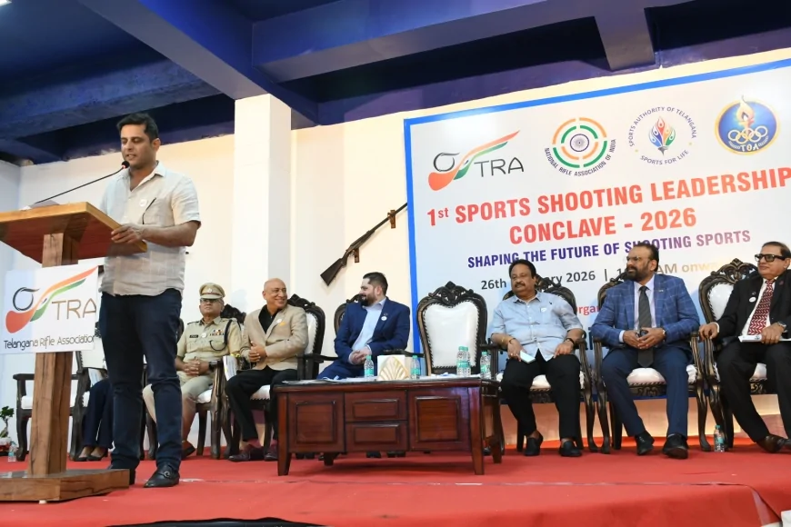 Telangana Hosts India’s First Sports Shooting Leadership Conclave, Charts Vision for Olympic Excellence