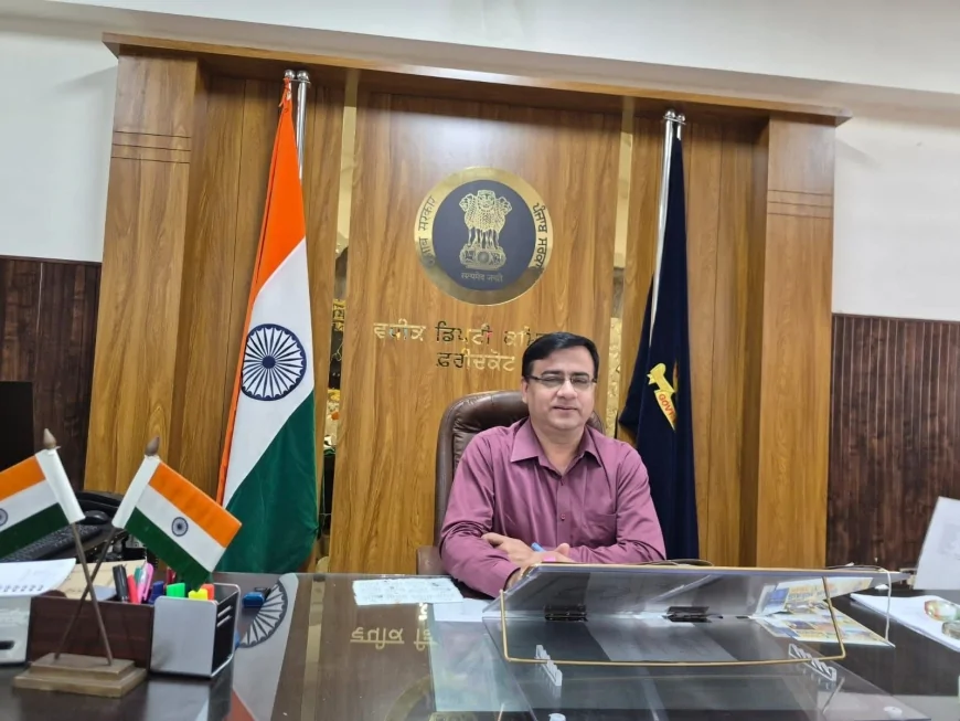 एडिशनल डिप्टी कमिश्नर डेवलपमेंट श्री संदीप मल्होत्रा ​​ने एडिशनल डिप्टी कमिश्नर (G) फरीदकोट का एडिशनल चार्ज संभाला