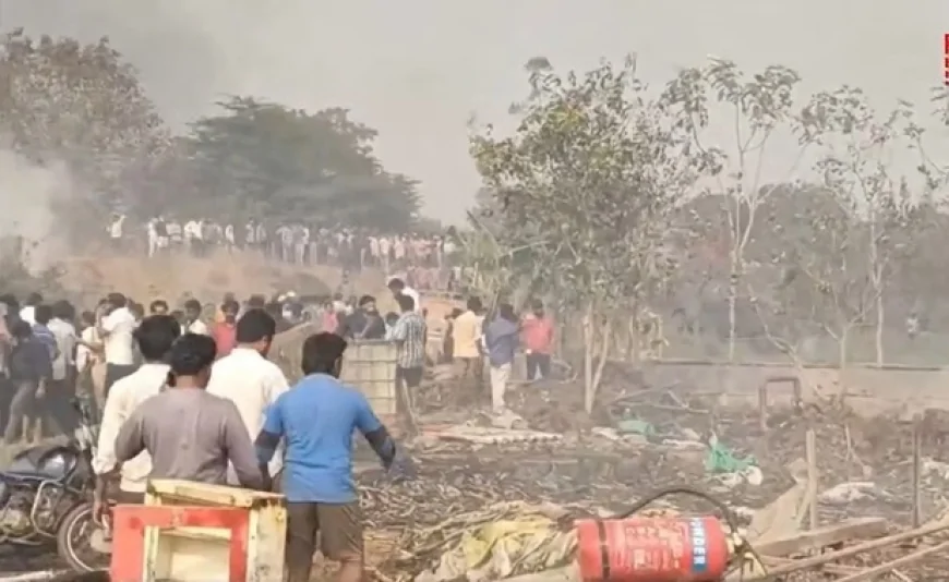 आंध्र प्रदेश के काकीनाडा में पटाखा फैक्टरी में भीषण धमाका, 18 की मौत; छह की हालत गंभीर