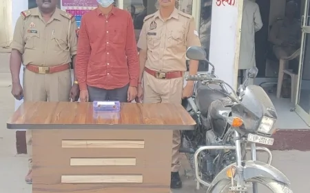 शाहाबाद: मलकापुर डकैती कांड का माल खरीदने वाला सर्राफ गिरफ्तार, जेल भेजा गया, पुलिस ने घोषित कर रखा था 50 हजार का इनाम