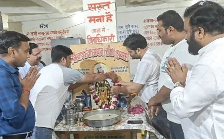 रोटी बैंक पर हर्षोल्लास के साथ मनाया गया भगवान श्री राम चंद्र जी का जन्मोत्सव 