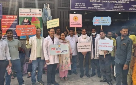 दिल्ली में टीबी मुक्त भारत अभियान जोरों पर, वरिष्ठ चिकित्सकों ने मरीजों की सघन जांच और जागरूकता अभियान शुरू किया