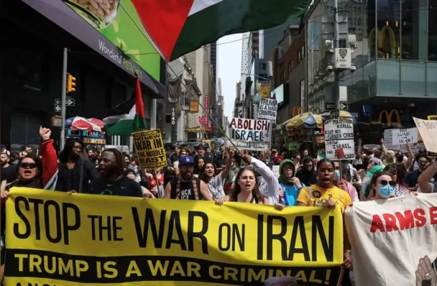 Anti-War Protests Erupt in New York After US Strikes on Iran, Cities Placed on High Alert
