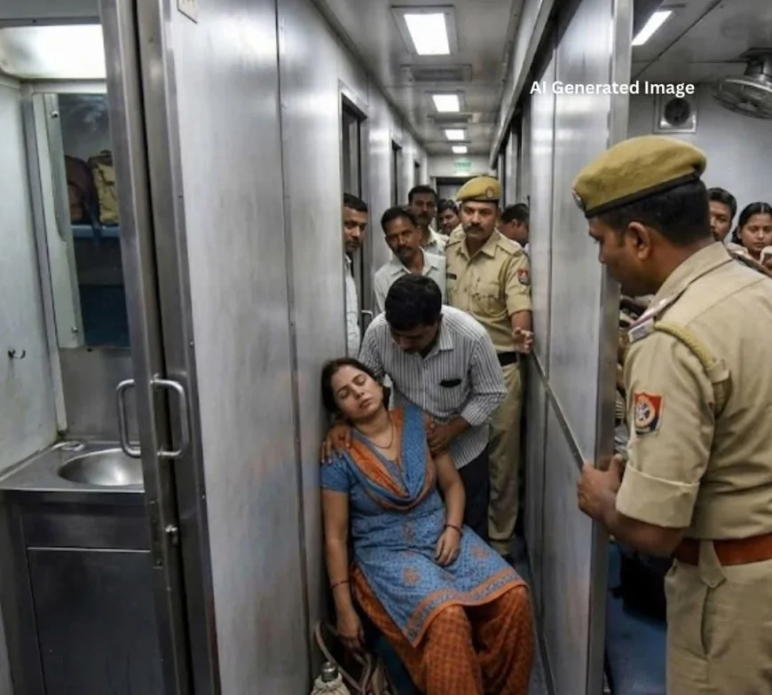 ट्रेन के वॉशरूम में बेसुध मिलीं जज की पत्नी, साइलेंट हार्ट अटैक से मौत