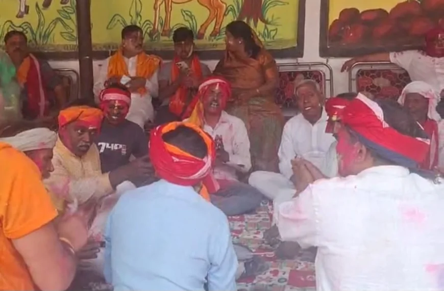 HOLI CELEBRATED WITH GREAT ENTHUSIASM IN PIRO