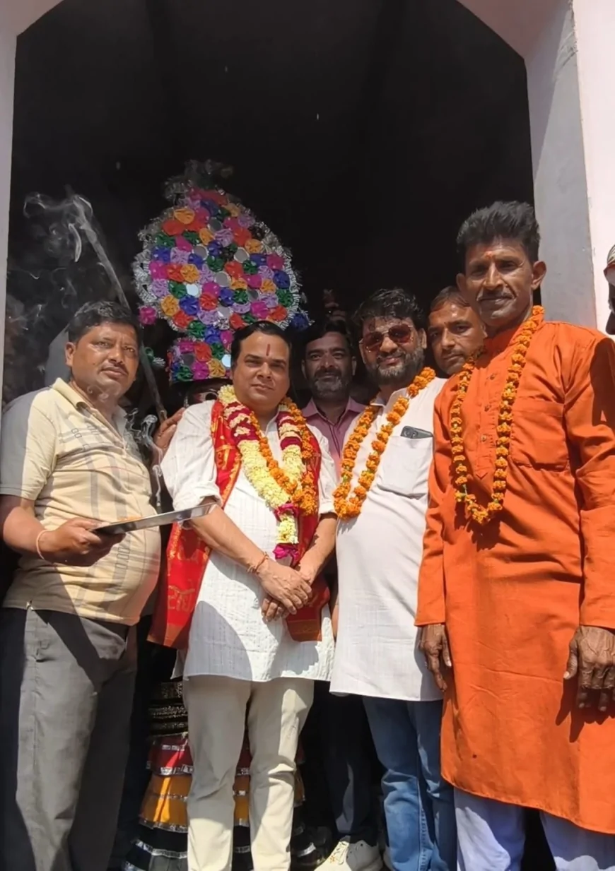 ग्राम छोड़ा गढ़ुआ में माँ काली मेले का भव्य आयोजन, डॉ. विकास शर्मा ने किया उद्घाटन