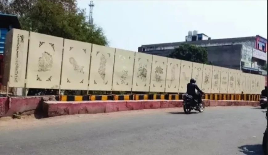 वीआईपी दौरे से पहले शहर की सच्चाई छिपाने की कोशिश, रातों-रात कमियों पर डाले गए पर्दे