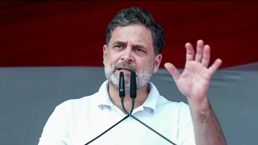 गोहाना में किसान की बेटी की शादी में पहुंचे राहुल गांधी, दिया आशीर्वाद