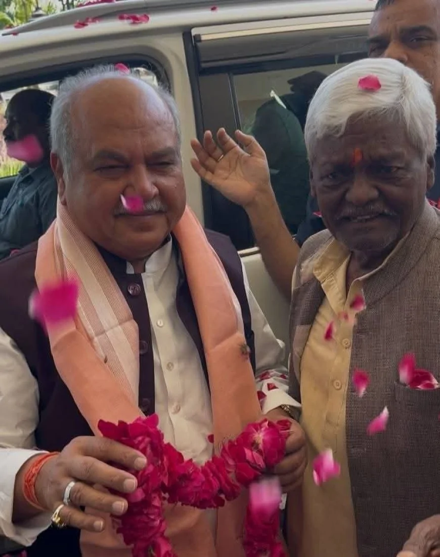 गुना में दिखी सियासी दूरी: सिंधिया के गढ़ में तोमर का ‘भगवा’ स्वागत, समर्थक रहे नदारद