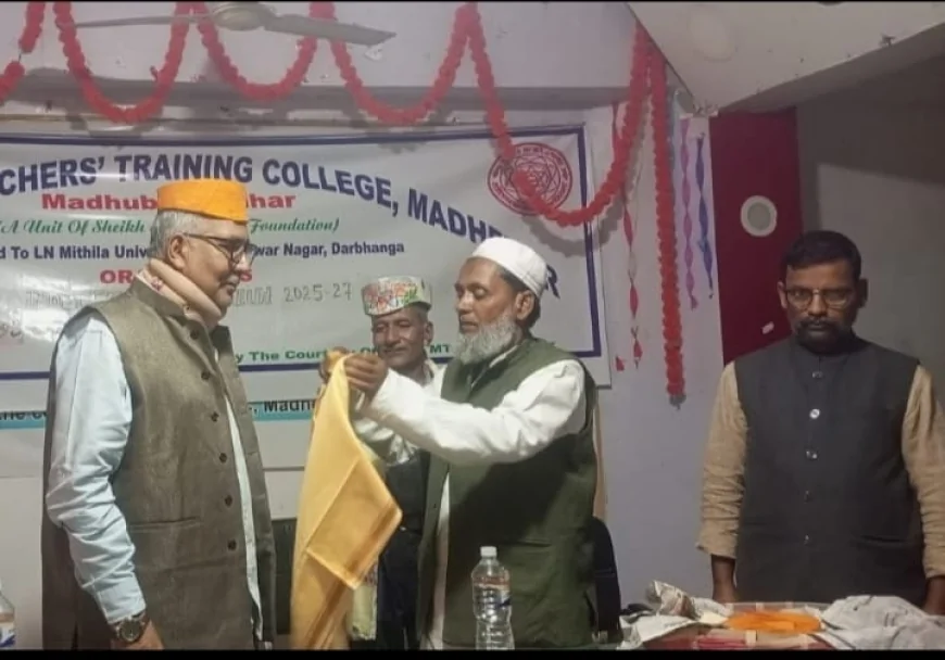 सुप्रसिद्ध समाजसेवी अरविंद पाठक को सम्मानित किया गया