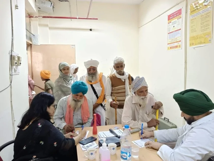 मेहराज, बठिंडा में सीनियर सिटिज़न्स के लिए फ़्री हेल्थ चेकअप और अवेयरनेस कैंप