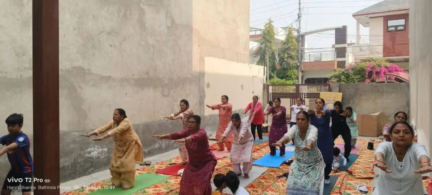 बठिंडा में CM योगशाला के फ्री योग कैंप से सेहत में सुधार, 327 क्लासों में लोगों का उत्साहजनक रुझान