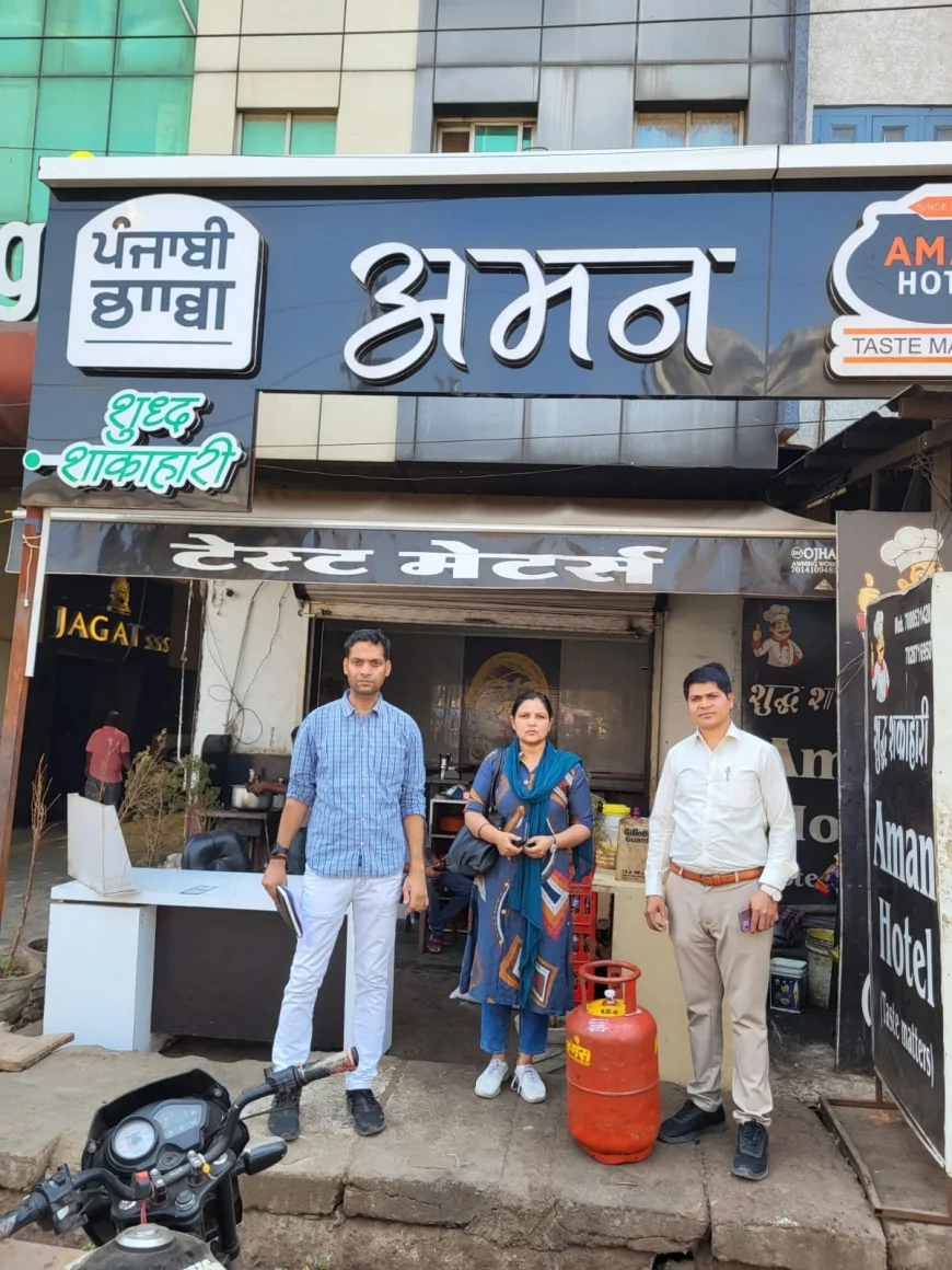 घरेलू गैस सिलेंडरों के दुरुपयोग पर खाद्य विभाग की कार्रवाई, 6 सिलेंडर जब्त, 5 प्रतिष्ठानों पर प्रकरण दर्ज