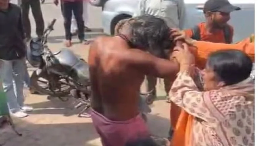 15 साल बाद साधु बनकर लौटा सॉफ्टवेयर इंजीनियर, पत्नी ने भीड़ के साथ घेरकर की पिटाई