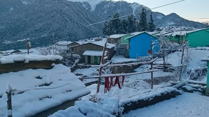 उत्तराखंड में बारिश-बर्फबारी से बदला मौसम, तापमान गिरा; प्रदूषण घटा और जंगलों की आग बुझी