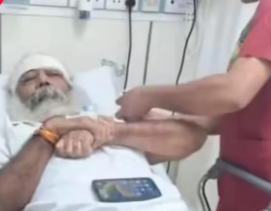 आचार्य प्रमोद कृष्णम घर में फिसलकर गिरे, सिर में गंभीर चोट; सर्जरी के बाद हालत स्थिर