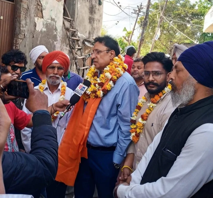MLA डॉ. अजय गुप्ता ने वार्ड नंबर 53 में गलियों के निर्माण के लिए विकास कार्यों का उद्घाटन किया