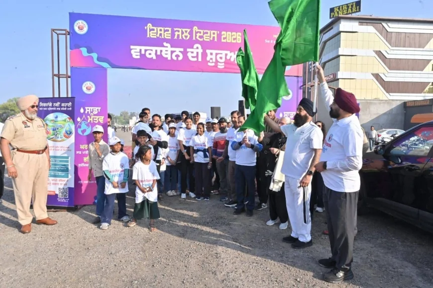 पानी बचाओ वरना संकट तय: वर्ल्ड वॉटर डे पर मेयर जतिंदर सिंह भाटिया की चेतावनी, पंजाब के भविष्य पर जताई चिंता