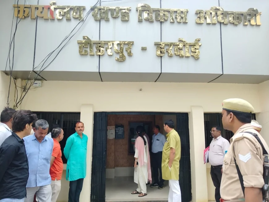 सीडीओ का टोडरपुर ब्लॉक का औचक निरीक्षण, व्यवस्थाओं पर जताई नाराजगी, दिए कड़े निर्देश