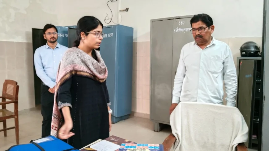सीडीओ सान्या छाबड़ा का हरियावां ब्लॉक का औचक निरीक्षण, अभिलेखों के सुव्यवस्थित रख-रखाव व शिकायतों के समयबद्ध निस्तारण के निर्देश