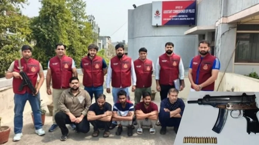 दिल्ली पुलिस की बड़ी कार्रवाई: अंतरराष्ट्रीय हथियार तस्करी मॉड्यूल का पर्दाफाश, 10 गिरफ्तार