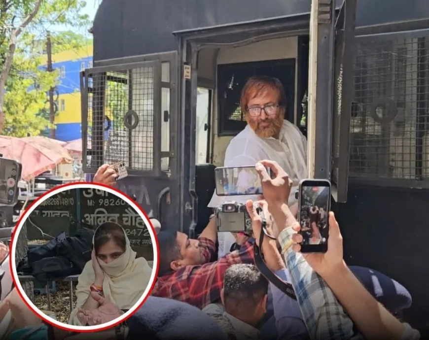 इंदौर फैमिली कोर्ट में नारायण साईं की पेशी, 7 साल से भरण-पोषण न देने पर पत्नी ने उठाया मुद्दा