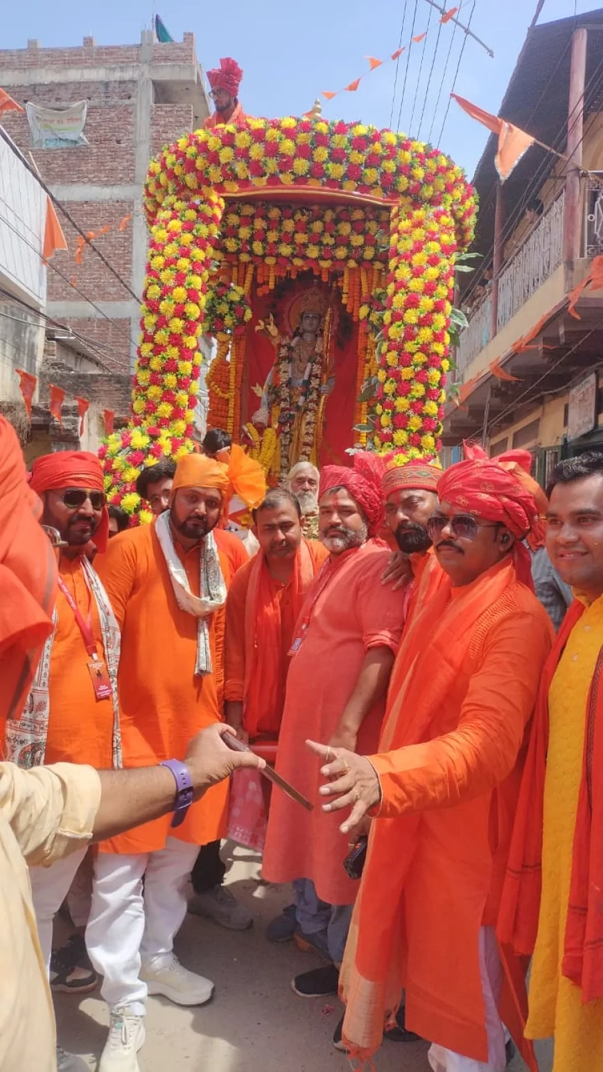 RAM NAVAMI CELEBRATED WITH UNPRECENDENTED RELIGIOUS POMP AND FERVOUR, ARA TURNS INTO A LIVING CANVAS OF DEVOTION, UNITY AND TRADITION