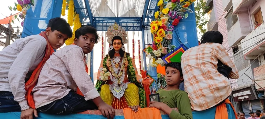 RAM NAVAMI CELEBRATED WITH UNPRECENDENTED RELIGIOUS POMP AND FERVOUR, ARA TURNS INTO A LIVING CANVAS OF DEVOTION, UNITY AND TRADITION