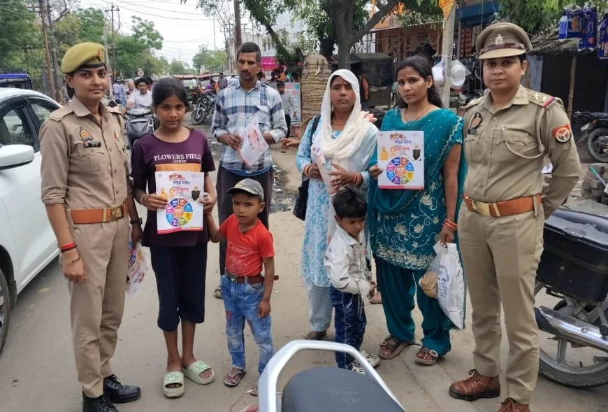 हरदोई में मिशन शक्ति अभियान के तहत विभिन्न थानों में जागरूकता कार्यक्रम आयोजित