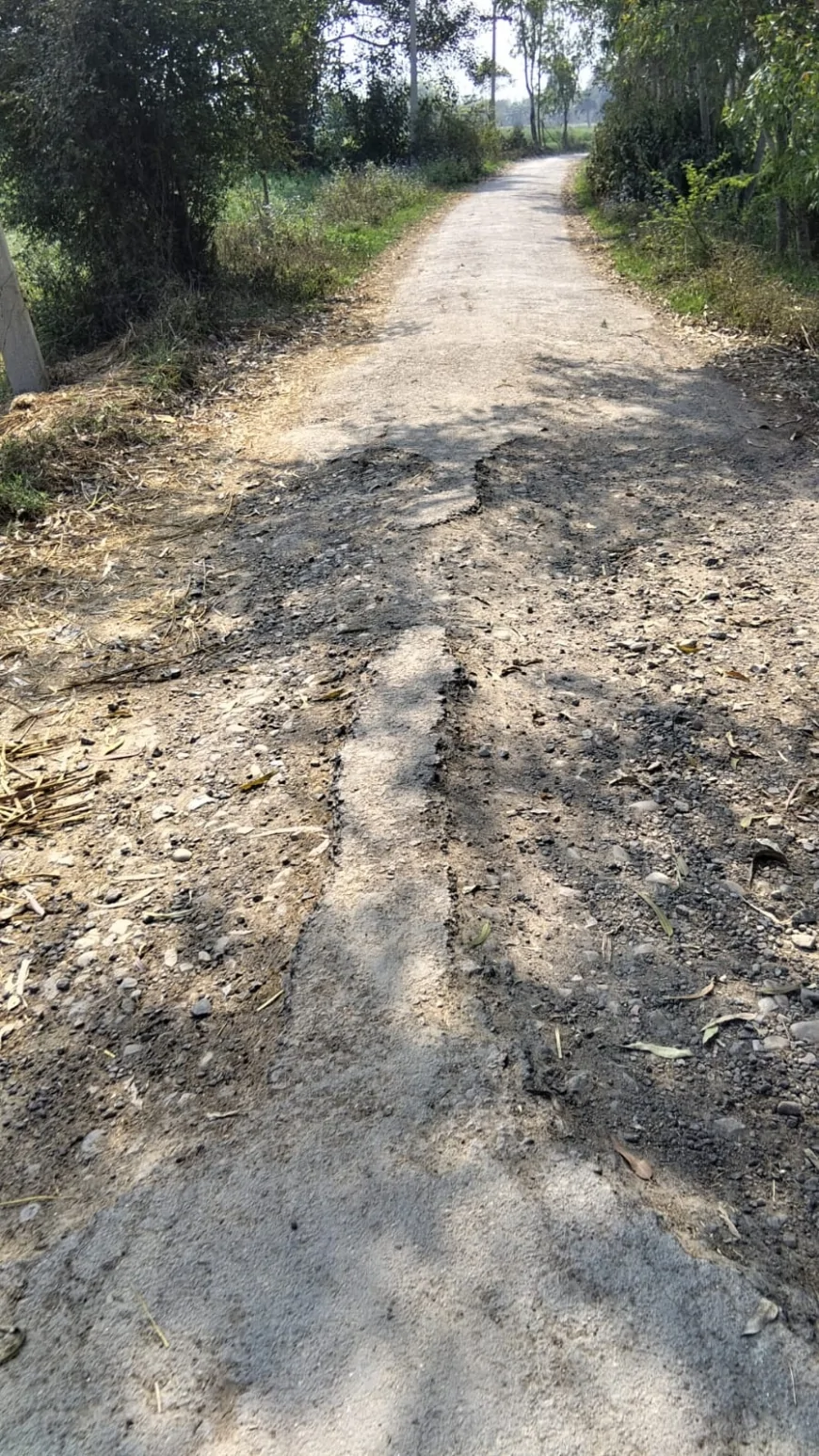कछौना में अवैध खनन से सड़कों की हालत खराब, ग्रामीणों में आक्रोश