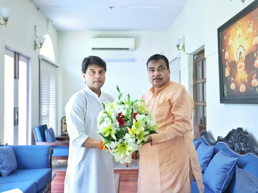 ग्वालियर-चंबल क्षेत्र को मिलेगी तेज रफ्तार विकास की नई दिशा: सिंधिया-गडकरी बैठक में अहम सहमति