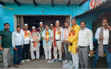 डॉ. विकास शर्मा ने किया रुदायन में श्री कृष्ण–राधा मेला का शुभारंभ