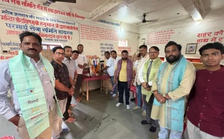 निःस्वार्थ सेवा संस्थान के रोटी बैंक पर गूंजा बाबा साहेब का संदेश